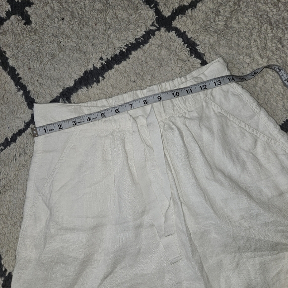 J.crew linen/cotton blend double lined mini skirt size 00 - Picture 4 of 8